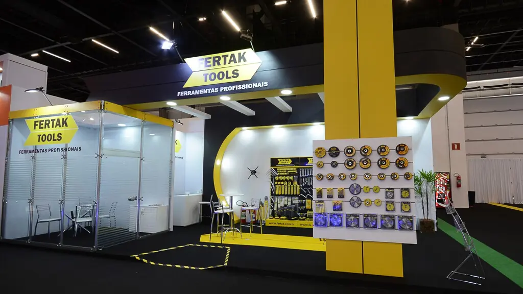 Montagem do stand do expositor BON que executamos na feira Natural 2019